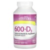 21st Century 600+D3 Calcium & Vitamin D3 Supplement 400 Tablets 740985275313