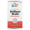 21st Century Brilliant Brain Performance 30 Capsules 740985280539
