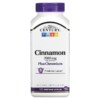 21st Century Cinnamon Plus Chromium 500 mg 120 Vegetarian Capsules 740985273838