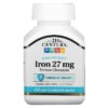 21st Century High-Potency Iron 27 mg 110 Easy to Swallow Tablets 740985226902