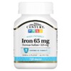 21st Century Iron 65 mg 120 Tablets 740985226704