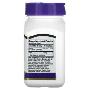 21st Century Lutein 10 mg 60 Tablets 740985224083