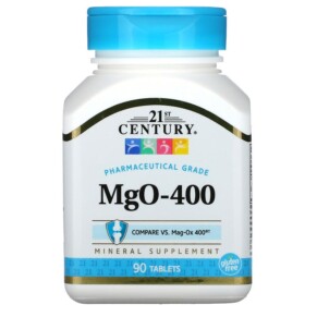 21st Century MgO-400 90 Tablets 740985270721