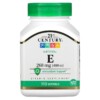 21st Century Natural Vitamin E 268 mg (400 IU) 110 Softgels 740985223437