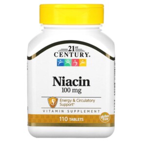 21st Century Niacin 100 mg 110 Tablets 740985213643