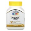 21st Century Niacin Prolonged Release 250 mg 110 Tablets 740985228494
