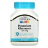21st Century Potassium Gluconate 595 mg 110 Tablets 740985213872