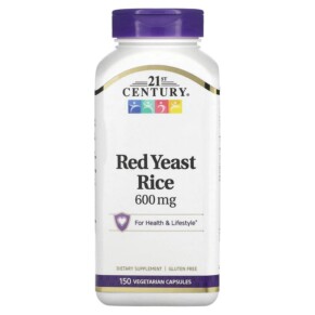 21st Century Red Yeast Rice 300 mg 150 Vegetarian Capsules 740985229088
