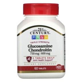 21st Century Triple Strength Glucosamine / Chondroitin 60 Tablets 740985224762