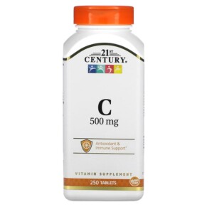 21st Century Vitamin C 500 mg 250 Tablets 740985223383