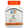21st Century Vitamin C Prolonged Release 500 mg 110 Tablets 740985211908