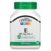 21st Century Vitamin E 180 mg (400 IU) 110 Softgels 740985212455