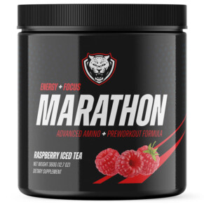 6AM Run Marathon Advanced Amino + Preworkout Formula Raspberry Iced Tea 12.7 oz (360 g) 745558343482