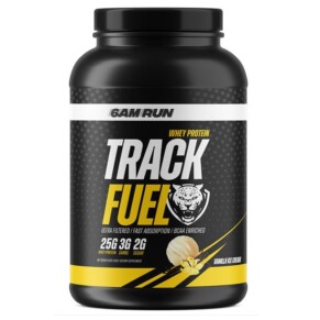 6AM Run Track Fuel Whey Protein Vanilla Ice Cream 2 lb (907 g) 745558343666