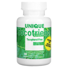 A.C. Grace Company Unique E Tocotrienol Tocopherol-Free 60 Softgels 894612020101