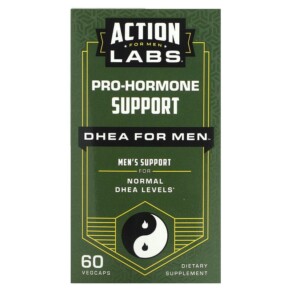 Action Labs Pro-Hormone Support DHEA For Men 60 Vegcaps 047868147317