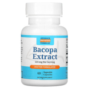 Advance Physician Formulas Inc. Bacopa Extract 225 mg 60 Vegetable Capsules 896996000045
