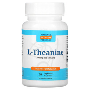 Advance Physician Formulas Inc. L-Theanine 200 mg 60 Vegetable Capsules 896996000403