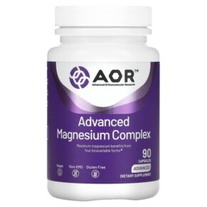 Advanced Orthomolecular Research AOR Advanced Magnesium Complex 90 Capsules 624917083330