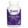 Advanced Orthomolecular Research AOR R-Lipoic Acid 300 mg 60 Vegetarian Capsules 624917082890