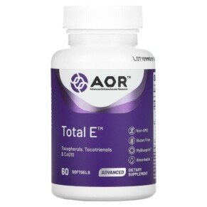 Advanced Orthomolecular Research AOR Total E 60 Softgels 624917083095