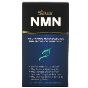 Ageless Foundation Laboratories NMN NAD Precursor Supplement 130 mg 60 Capsules 860001321104
