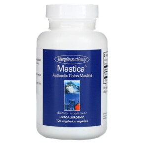 Allergy Research Group Mastica Authentic Chios Mastiha 120 Vegetarian Capsules 713947736603