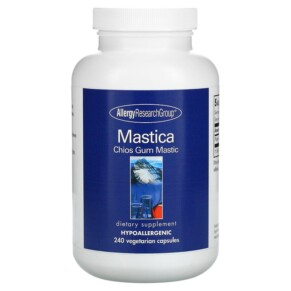 Allergy Research Group Mastica Chios Gum Mastic 240 Vegetarian Capsules 713947773707