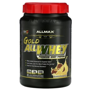 ALLMAX Gold AllWhey 100% Premium Whey Protein Chocolate Peanut Butter 2 lbs (907 g) 665553224992
