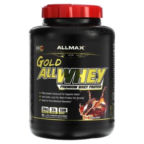 ALLMAX Gold AllWhey Premium Whey Protein Chocolate 5 lbs (2.27 kg) 665553121161