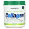 ALLMAX Grass Fed & Pasture Raised Collagen with Biotin & Vitamin C Unflavored 15.5 oz (440 g) 665553228402