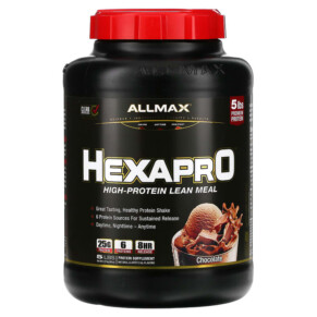 ALLMAX Hexapro High-Protein Lean Meal Chocolate 5 lbs (2.27 kg) 665553228532