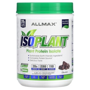 ALLMAX ISOPLANT Plant Protein Isolate Chocolate 132 lbs (600 g) 665553229614