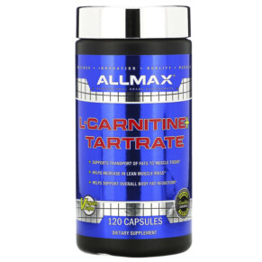 ALLMAX L-Carnitine + Tartrate 120 Capsules 665553202419