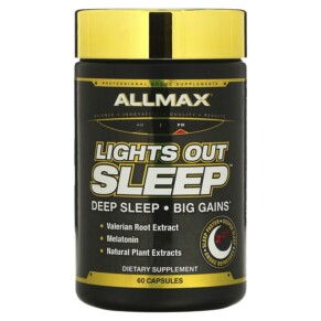 ALLMAX Lights Out Sleep 60 Capsules 665553228228