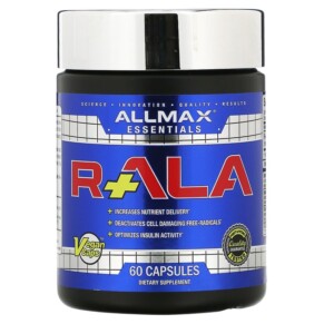 ALLMAX R+ALA 60 Capsules 665553202655