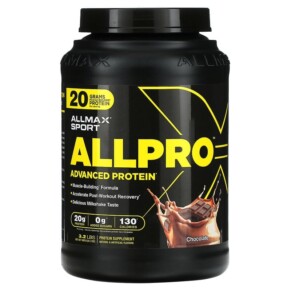 ALLMAX Sport ALLPRO Advanced Protein Chocolate 3.2 lb (1.453 g) 665553229683