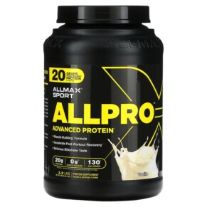 ALLMAX Sport ALLPRO Advanced Protein Vanilla 3.2 lb (1.453 g) 665553229690