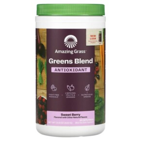 Amazing Grass Greens Blend Antioxidant Sweet Berry 14.8 oz (420 g) 829835001125