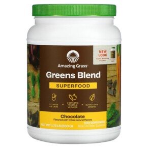 Amazing Grass Greens Blend Superfood Chocolate 1.76 lb (800 g) 829835000555