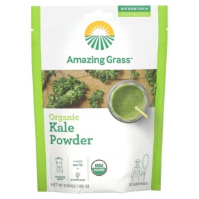 Amazing Grass Organic Kale Powder 5.29 oz (150 g) 829835006472