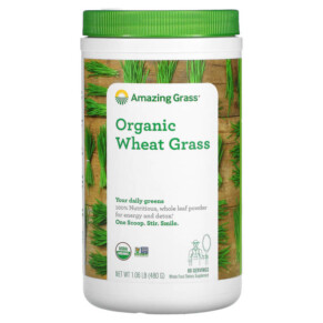 Amazing Grass Organic Wheat Grass 1.06 lb (480 g) 829835013005