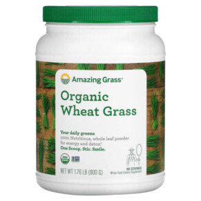 Amazing Grass Organic Wheat Grass 1.76 lb (800 g) 829835000524