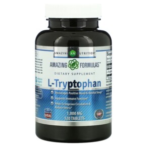 Amazing Nutrition L-Tryptophan 1.000 mg 120 Tablets 819209021958
