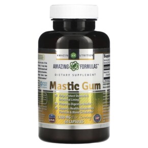 Amazing Nutrition Mastic Gum 500 mg 60 Capsules 810180021333
