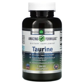 Amazing Nutrition Taurine 1.000 mg 100 Capsules 810180020886