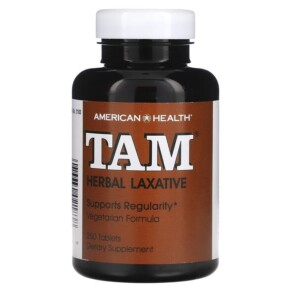 American Health TAM Herbal Laxative 250 Tablets 076630021838