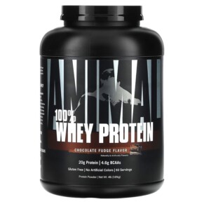 Animal 100% Whey Protein Powder Chocolate Fudge 4 lb (1.81 kg) 039442000767
