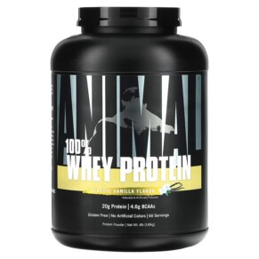 Animal 100% Whey Protein Powder Classic Vanilla 4 lb (1.81 kg) 039442000750