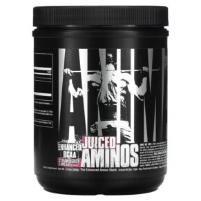 Animal Juiced Aminos Strawberry Limeade 12.9 oz (366 g) 039442030672